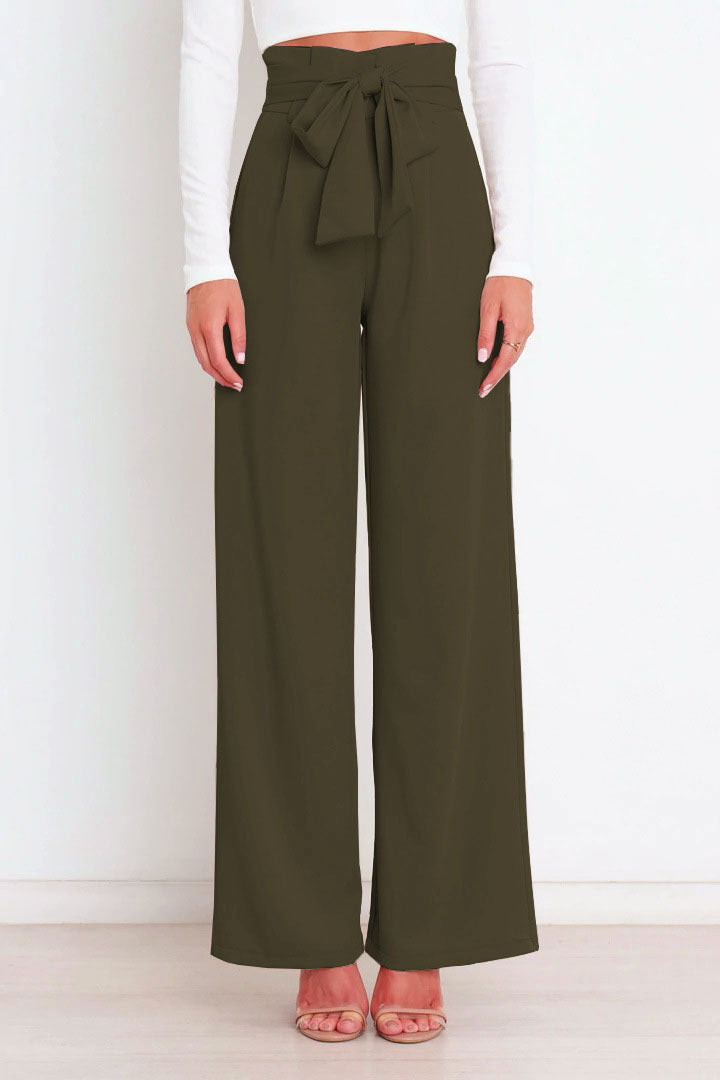The Confidence Fit™ High-Waist Wide-Leg Trousers