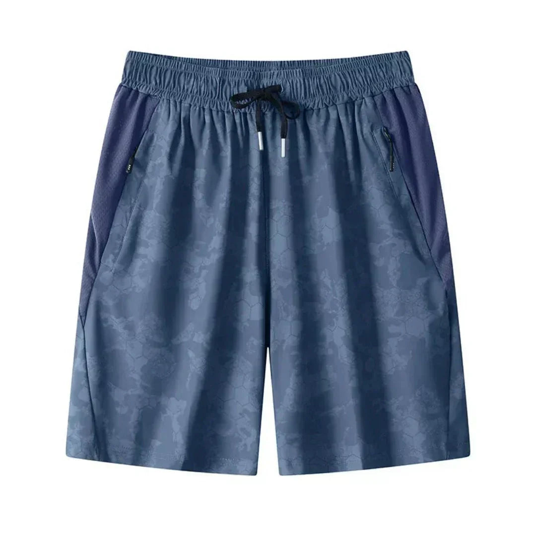 Men’s Athletic Shorts | Lightweight Stretch | Drawstring Waist & Zipper Pockets