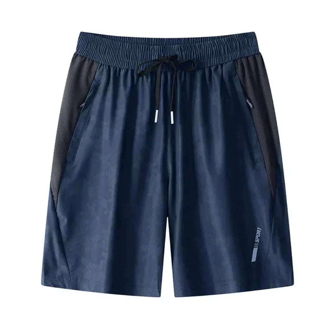 Men’s Athletic Shorts | Lightweight Stretch | Drawstring Waist & Zipper Pockets