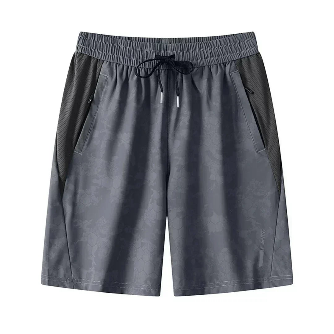 Men’s Athletic Shorts | Lightweight Stretch | Drawstring Waist & Zipper Pockets