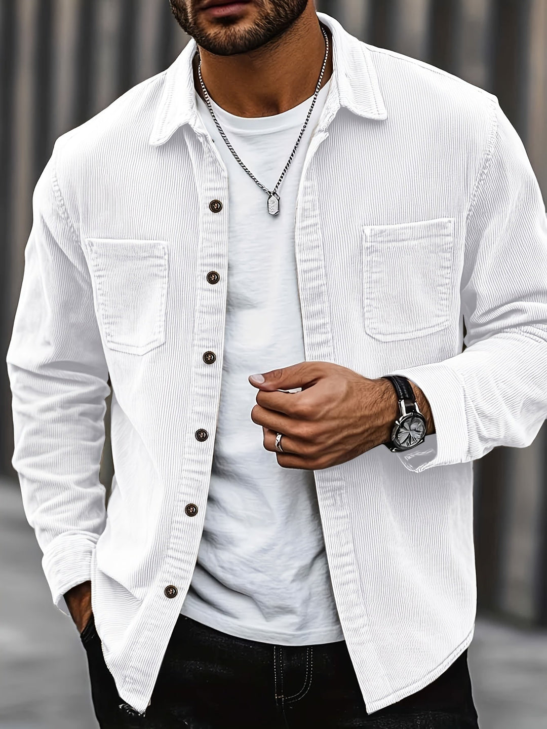 Johan™ - Men’s Corduroy Shirt Jacket