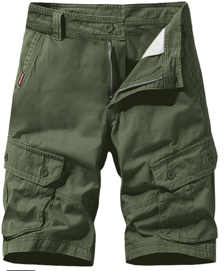 Men’s Cargo Shorts | Relaxed Fit Utility Design | Durable Cotton Twill