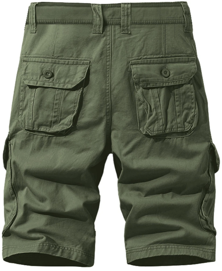 Men’s Cargo Shorts | Relaxed Fit Utility Design | Durable Cotton Twill