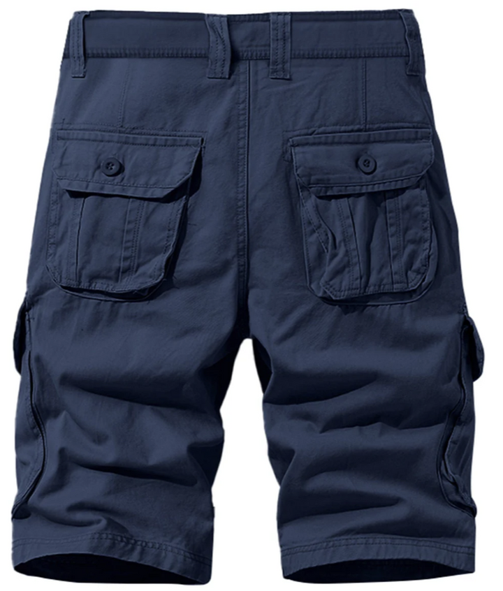 Men’s Cargo Shorts | Relaxed Fit Utility Design | Durable Cotton Twill