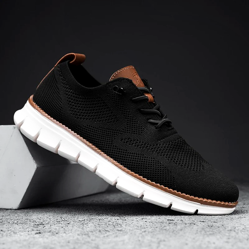 Knit Urban Sneakers | Lightweight Breathable Mesh | Cushioned Everyday Sole
