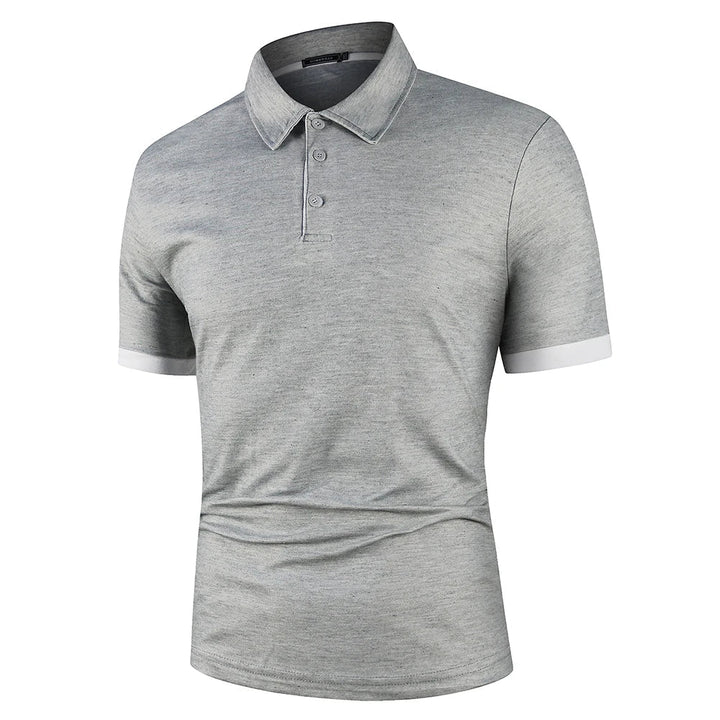 Athletic Polo Shirt | Stretch Performance Fabric with Contrast Trim