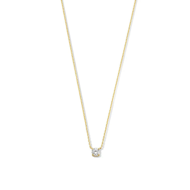 Cléa Necklace | White Gold